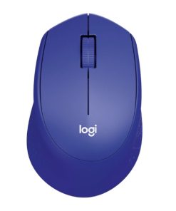 Chuột máy tính không dây Logitech M331 Silent màu Xanh