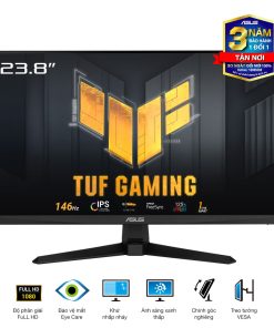 Màn Hình Gaming ASUS TUF Gaming VG249QE5A (23.8 inch/ FHD/ IPS/ 146Hz/ 1ms/ Speaker)