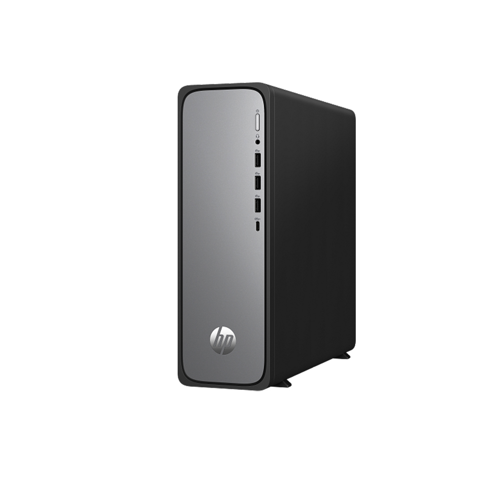 HP desktop computer with sleek design